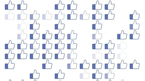 Many Like icon blink on white background animation -new quality culture social Stock Footage 82461536