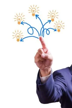 Many idea from finger Stock Photos