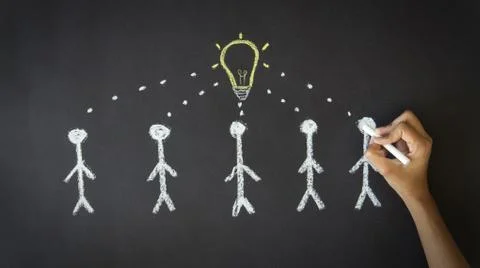 Many ideas Stock Illustration