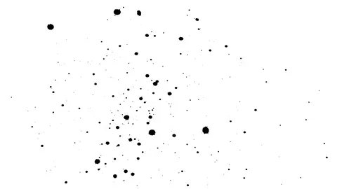 Many ink drops on dry paper 11 Vídeo Stock 70556474