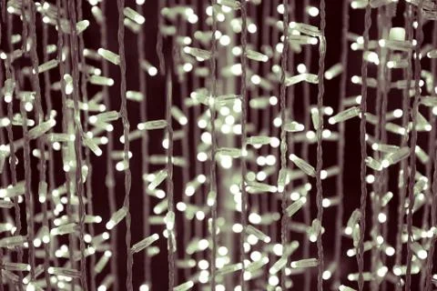 Many led light bokeh abstract background Foto stock