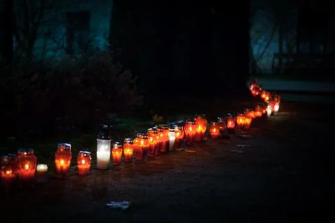 Many lit lanterns Photos