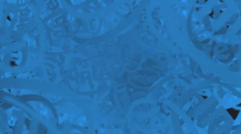 Many logos of INTEL. Editorial 3D rendering Stock Illustration