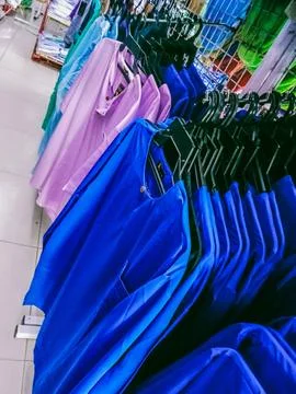 Many malay clothes Stock Photos