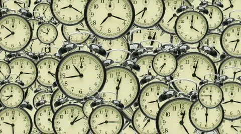 Many many clocks Видео 584697