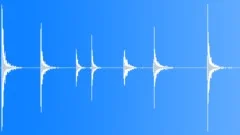 Many metal plate hitsSound Effect