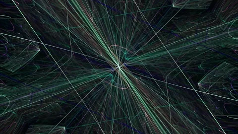 Many multi colored strobe lights Video stock 154186302