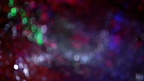 Many multicolored points of light in full blur Vidéo 143848581