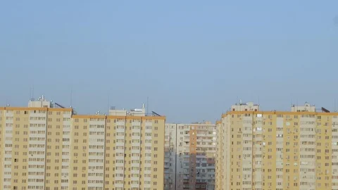 Many new buildings Stock Footage 91177684