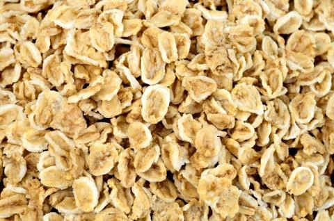Many oats on background Stock Photos