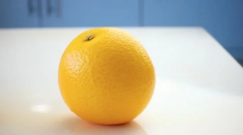 Many oranges and one lemon Stock Footage 66861340
