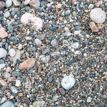 Many Pebbles background Stock Photos