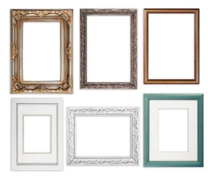 Many picture frames Stock-Fotos