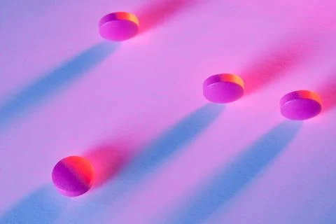 Many pills Foto stock