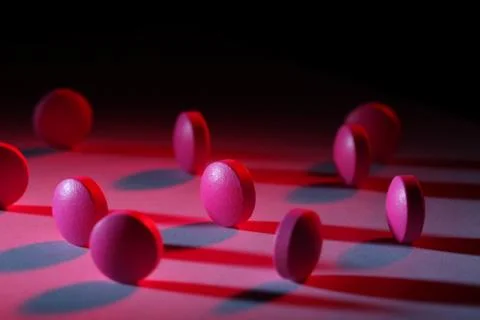 Many pills Stock Photos