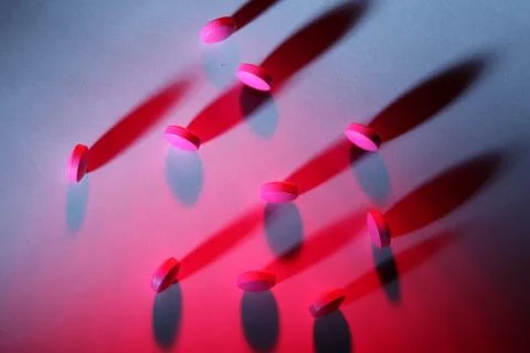 Many pills Foto stock
