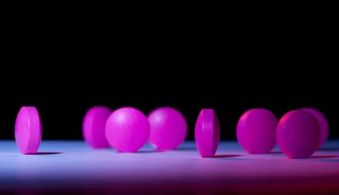 Many pills Stock Photos