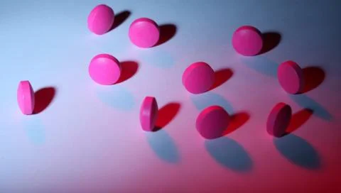 Many pills Stock Photos