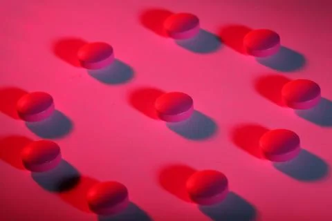 Many pills Stock Photos