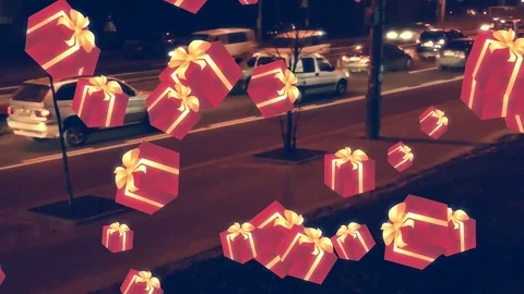 Many Presents Stock Footage 82363070