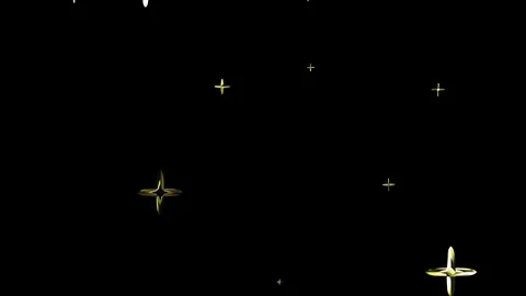 Many random golden pluses flying floating in space animation background new Stock Footage 102124518
