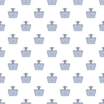 Many rearview mirrors creating a seamless pattern design Stock Illustration