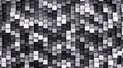 Many rectangular bars. Shades of gray. Textured background. Foto stock