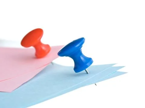 Many reminder notes Stock Photos