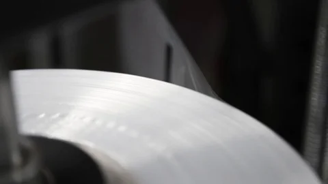 Many rolls of wallpaper, background backdrop decoration design. Beige wallpaper Stockbeeldmateriaal 125666119