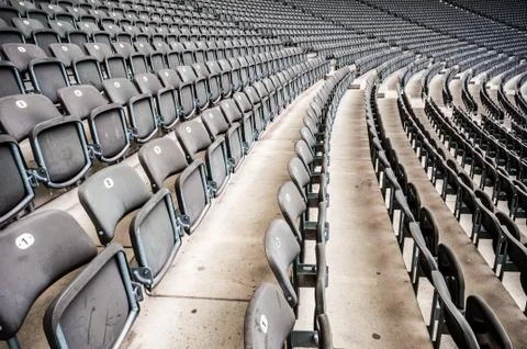 Many seats Foto stock