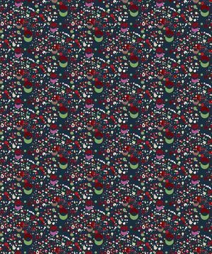 From many small circles of different sizes and colors and arched shapes, a .. Stock Illustration