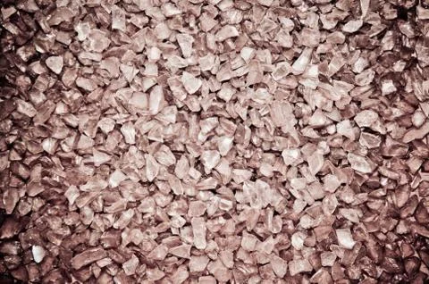 Many small ruby diamond stones, luxury background Foto stock