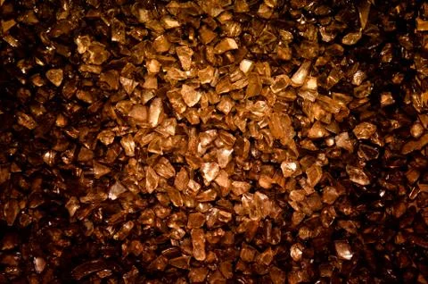 Many small ruby diamond stones, luxury background Stock Photos