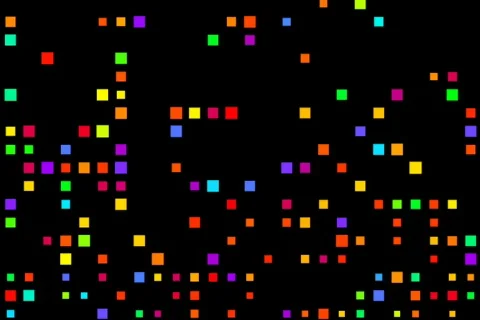 Many small squares Stock Footage 308552