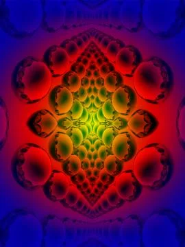 Many Spheres Stock Illustration