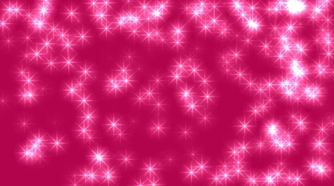 Many Stars on Pink background Loop 4K Ultra Hd Stock Footage 42664738