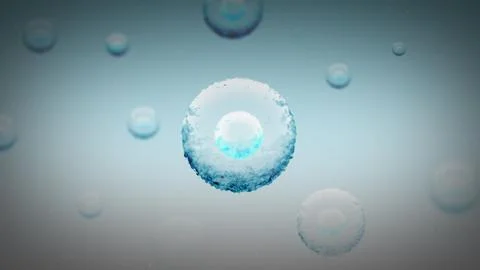 Many Stem Cells within the Body of a Young Child 00072 Illustrazione stock