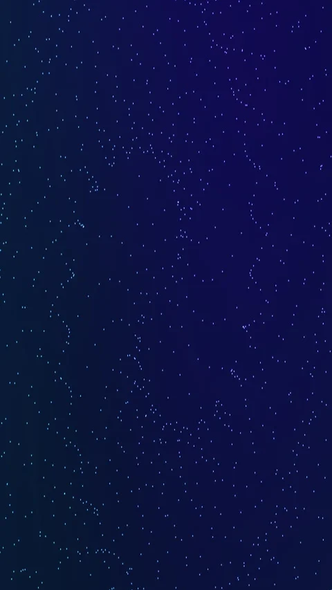 Many tiny blue lights fill dark blue space. Stock Footage 300524361