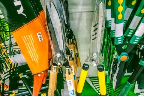 Many tree pruning shears Stock Photos