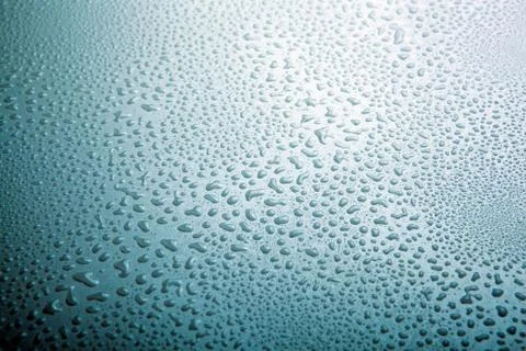 Many underlying drops Foto stock