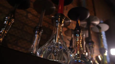 Many various hookahs. Stock-Footage 231856254