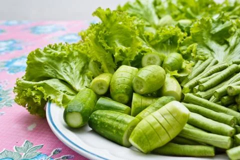 Many vegetables Stock Photos