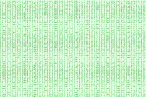 Many zeros and ones randomly arranged perfect for concept cybersecurity and.. Stockfoto's