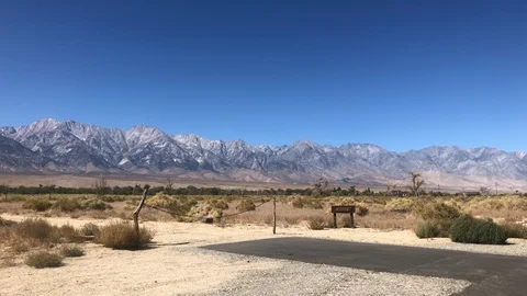 Manzanar Internment Camp Location 2 Stock-Footage 117071024