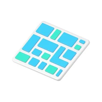 Map 3d icon vector illustration navigation symbol 스톡 일러스트