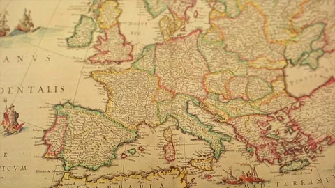 Map and Keys Stock Footage 81191681