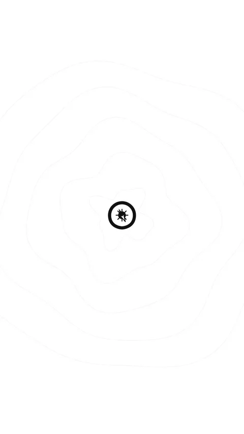 Map and Navigation Journey Icons Loop Vídeos de archivo 334091276