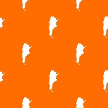 Map of Argentina pattern seamless 스톡 일러스트