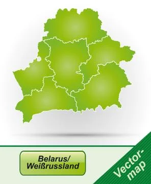 Map of belarus Stock Illustration
