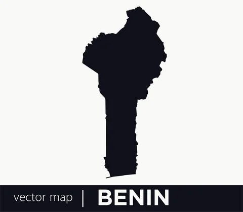 Map - Benin Stock Illustration